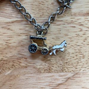 Horse and carriage vintage charm